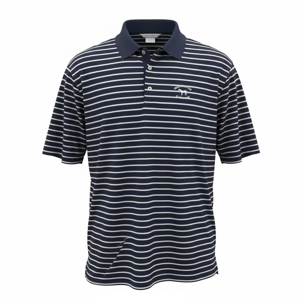 PETER MILLAR Southern Comfort Men XXL Polo Shirt Golf Thoroughbred Club America